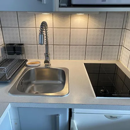 Apartment Studio Cabine Vue Port - Clim - Wifi - Parking Prive Agde