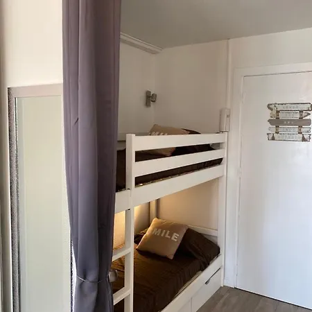 Apartment Studio Cabine Vue Port - Clim - Wifi - Parking Prive Agde