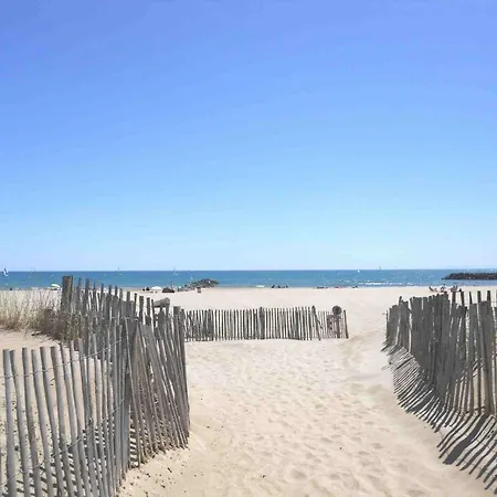Apartment Studio Cabine Vue Port - Clim - Wifi - Parking Prive Agde