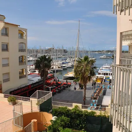 Studio Cabine Vue Port - Clim - Wifi - Parking Prive *