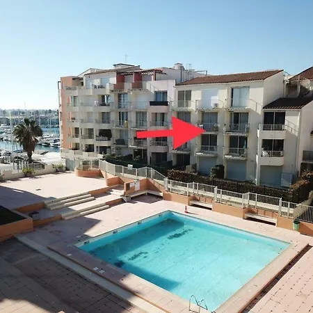 Studio Cabine Vue Port - Clim - Wifi - Parking Prive Apartment