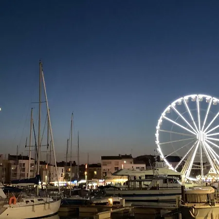 Studio Cabine Vue Port - Clim - Wifi - Parking Prive Agde